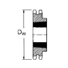 Taper Lock kettingwiel&nbsp;&nbsp;|&nbsp;&nbsp;Duplex